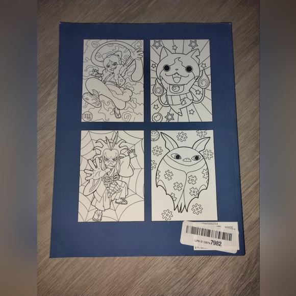 New Yo-Kai Watch Anime Coloring Book - Picture 4 of 4